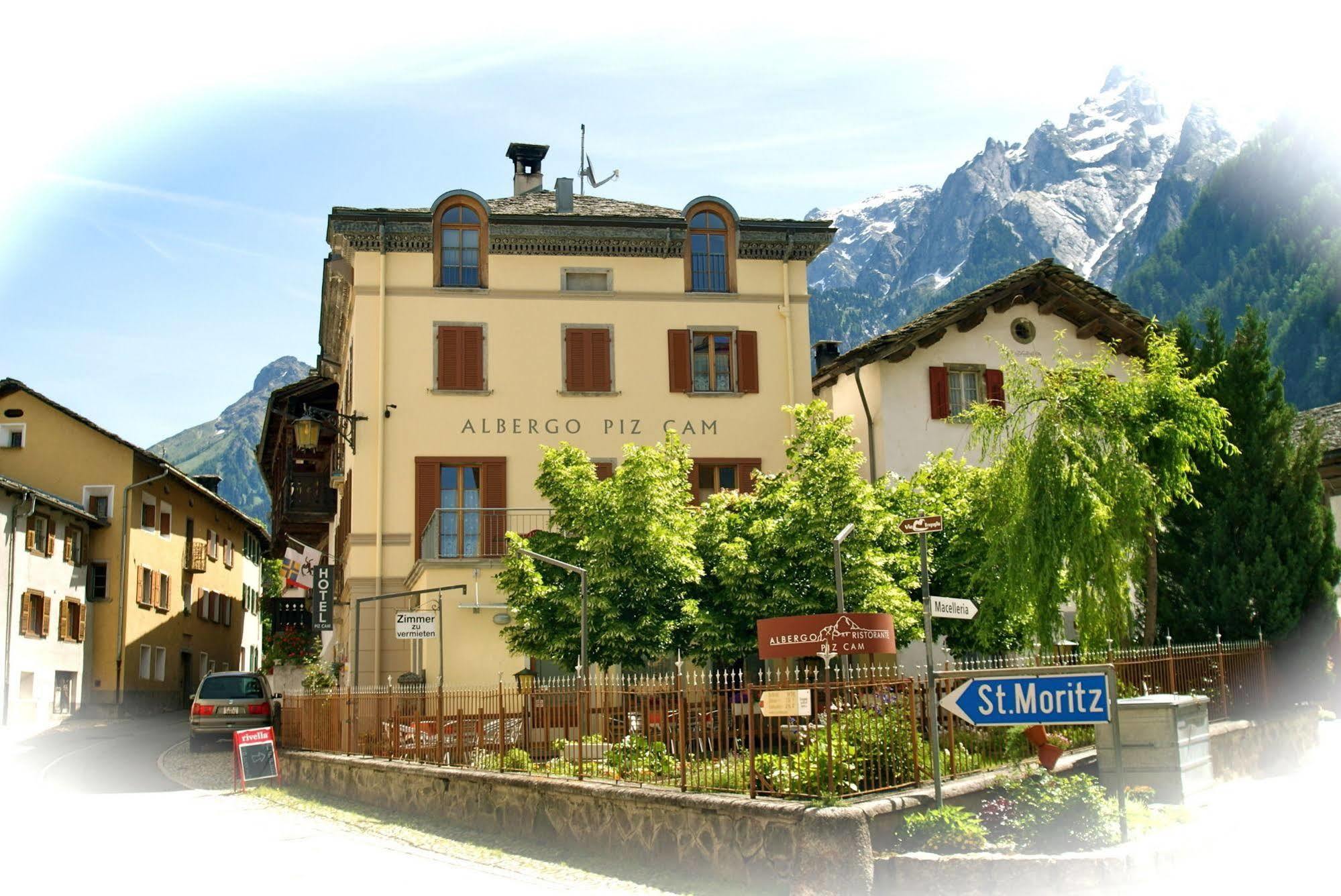 Albergo Piz Cam Vicosoprano Exterior photo